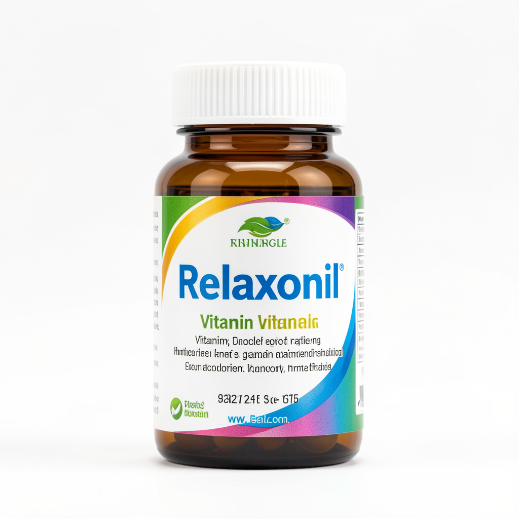 Relaxonil natural balance complex — 30 capsule bottle on a clean background